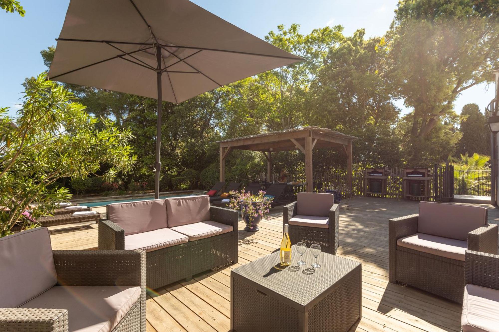 Chateau Hermitage De Combas Aparthotel Servian Εξωτερικό φωτογραφία